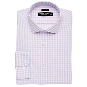 Pronto Uomo Pink Check Dress Shirt